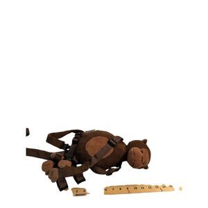 Gold bug plush monkey toddler safety‎ leash